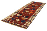 Lori - Bakhtiari Persian Carpet 412x137 - Picture 2