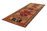 Lori - Bakhtiari Persian Carpet 403x144 - Picture 2