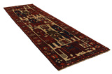 Bakhtiari - Qashqai Persian Carpet 444x129 - Picture 1