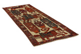 Bakhtiari - Qashqai Persian Carpet 342x128 - Picture 1
