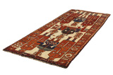 Bakhtiari - Qashqai Persian Carpet 343x137 - Picture 2