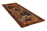 Bakhtiari - Qashqai Persian Carpet 352x122 - Picture 1
