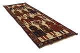 Bakhtiari - Qashqai Persian Carpet 423x135 - Picture 1