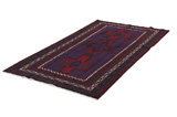 Afshar - Sirjan Persian Carpet 260x139 - Picture 2