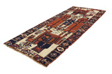 Bakhtiari - Qashqai Persian Carpet 393x135 - Picture 2