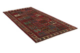Bakhtiari Persian Carpet 280x143 - Picture 1
