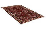 Bakhtiari - old Persian Carpet 220x133 - Picture 1