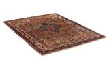 Bakhtiari - old Persian Carpet 182x140 - Picture 1