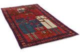 Lori - Bakhtiari Persian Carpet 223x138 - Picture 1