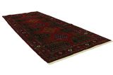 Senneh - Kurdi Persian Carpet 355x143 - Picture 1