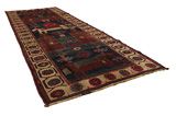 Bakhtiari - Qashqai Persian Carpet 400x156 - Picture 1