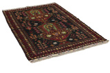 Kurdi Persian Carpet 202x133 - Picture 1