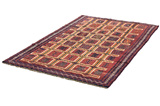 Gabbeh - Bakhtiari Persian Carpet 230x139 - Picture 2