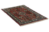Enjelas - Hamadan Persian Carpet 100x63 - Picture 1