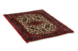 Borchalou - Hamadan Persian Carpet 95x68 - Picture 1