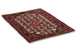 Enjelas - Hamadan Persian Carpet 92x67 - Picture 1