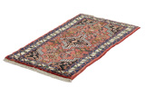 Enjelas - Hamadan Persian Carpet 105x55 - Picture 2