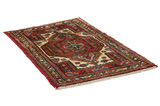 Nahavand - Hamadan Persian Carpet 90x63 - Picture 1