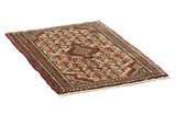 Enjelas - Hamadan Persian Carpet 93x62 - Picture 1