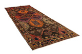 Lori - Bakhtiari Persian Carpet 400x146 - Picture 1
