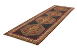 Afshar - Sirjan Persian Carpet 374x106 - Picture 2