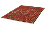 Afshar - Sirjan Persian Carpet 210x148 - Picture 2