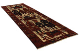 Bakhtiari - Qashqai Persian Carpet 432x134 - Picture 1