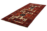 Bakhtiari - Qashqai Persian Carpet 370x146 - Picture 2