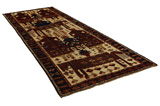 Bakhtiari - Qashqai Persian Carpet 431x163 - Picture 1