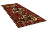 Lori - Bakhtiari Persian Carpet 365x140 - Picture 1