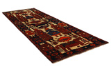 Bakhtiari - Qashqai Persian Carpet 441x154 - Picture 1