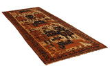 Bakhtiari - Qashqai Persian Carpet 355x132 - Picture 1
