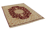 Tabriz Persian Carpet 204x154 - Picture 1