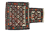 Afshar - Saddle Bag Persian Carpet 43x32 - Picture 1