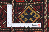 Qashqai - Saddle Bag Persian Carpet 50x38 - Picture 4