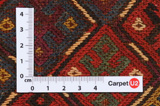 Qashqai - Saddle Bag Persian Carpet 52x35 - Picture 4