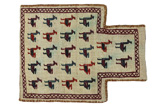 Qashqai - Saddle Bag Persian Carpet 45x36 - Picture 1