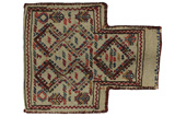 Qashqai - Saddle Bag Persian Carpet 43x35 - Picture 1