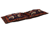 Jaf - Saddle Bag Turkmenian Carpet 126x49 - Picture 3