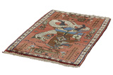 Bijar - Kurdi Persian Carpet 104x72 - Picture 2
