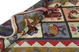 Gabbeh - Bakhtiari Persian Carpet 208x145 - Picture 6