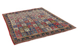Bakhtiari Persian Carpet 233x185 - Picture 1