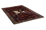 Bakhtiari - Qashqai Persian Carpet 230x145 - Picture 1