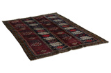 Gabbeh - Qashqai Persian Carpet 222x148 - Picture 1
