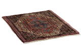 Senneh - Kurdi Persian Carpet 90x73 - Picture 1