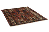 Bakhtiari Persian Carpet 200x156 - Picture 1