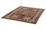 Bakhtiari Persian Carpet 200x156 - Picture 2