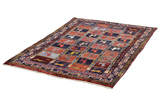 Gabbeh - Bakhtiari Persian Carpet 195x131 - Picture 2