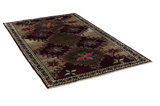 Gabbeh - Qashqai Persian Carpet 243x142 - Picture 1