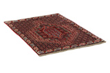 Senneh - Kurdi Persian Carpet 100x74 - Picture 1